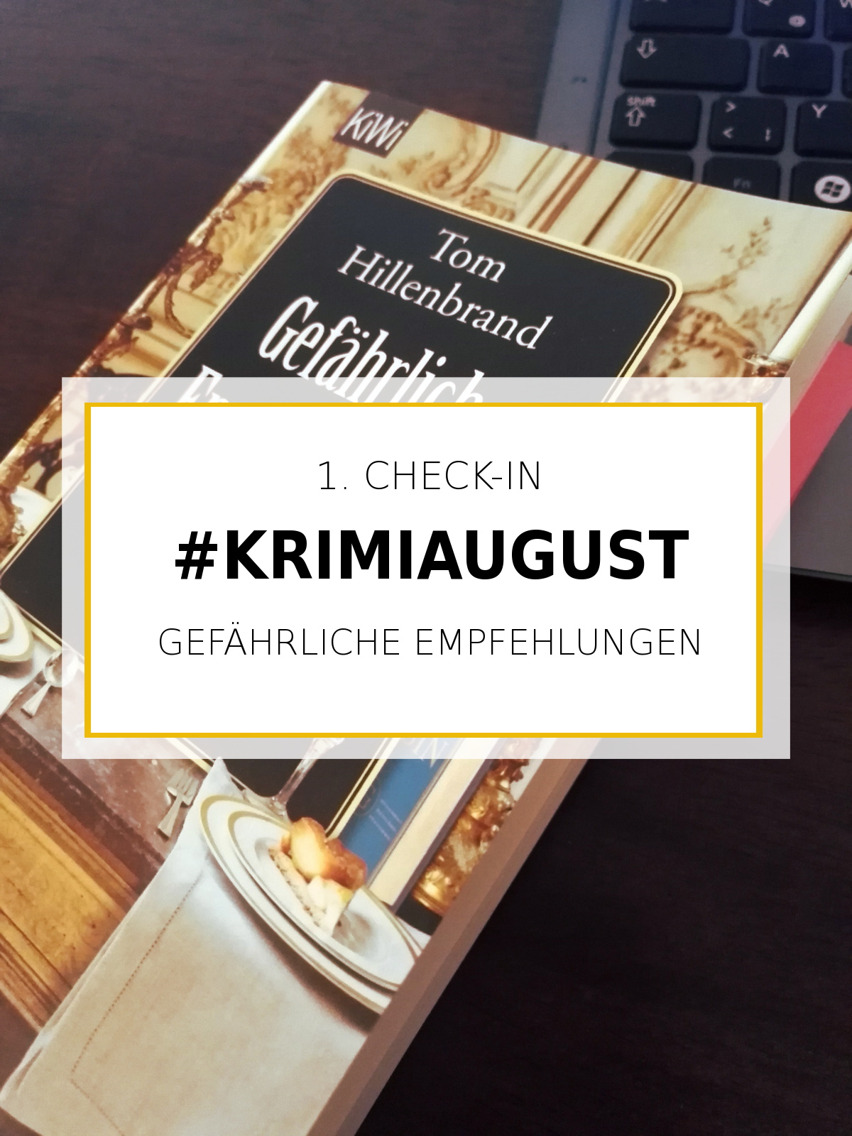 Teil 1: Tom Hillenbrand – Gefährliche Empfehlungen (#krimiaugust)