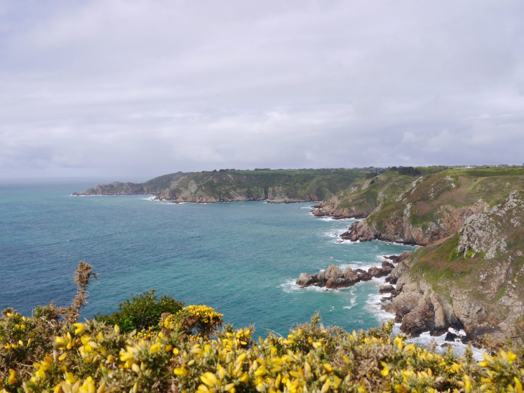 Guernsey, Südküste. blick vom Cliffpaths. Foto: Stephanie Müller