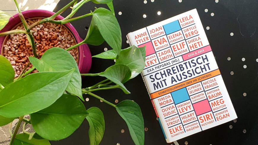 Ilka Piepgras (Hrsg.), Schreibtisch mit Aussicht. Schriftstellerinnen über ihr Schreiben