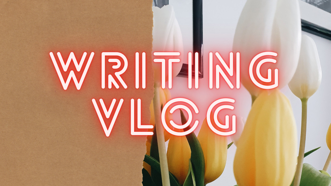 A cozy writing vlog