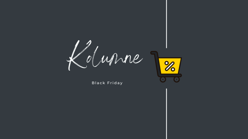 Blogmas Tag 4: Black Friday
